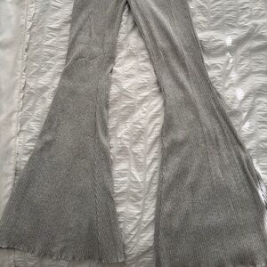 Aerie ribbed flared leggings